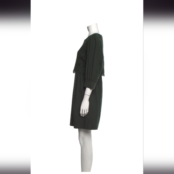 See by Chloe black babydoll dress with lace detailing - Picture 4 of 11